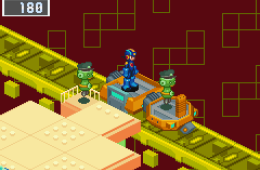 Скриншот из игры «Mega Man Battle Network 3 Blue»
