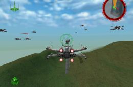 Скриншот из игры «Star Wars: Rogue Squadron»