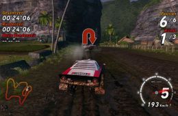 Скриншот из игры «Sega Rally Revo»