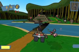 Скриншот из игры «Cel Damage»