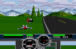 Скриншот из игры «Road Rash»