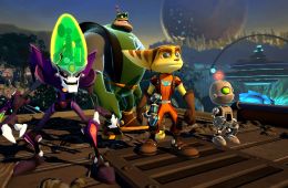 Скриншот из игры «Ratchet & Clank: All 4 One»