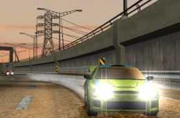 Скриншот из игры «Burnout 2: Point of Impact»