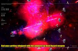Скриншот из игры «Beat Hazard»