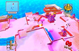 Скриншот из игры «Worms Forts: Under Siege»