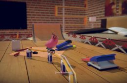 Скриншот из игры «Skatebird»