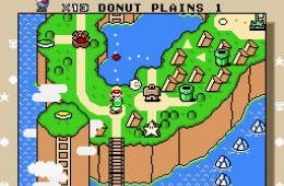 Скриншот из игры «Super Mario World»