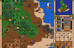 Скриншот из игры «Heroes of Might and Magic II: The Succession Wars»
