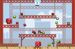 Скриншот из игры «Super Crate Box»