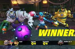 Скриншот из игры «Arms»