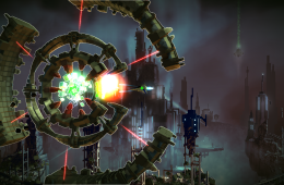 Скриншот из игры «Resogun»