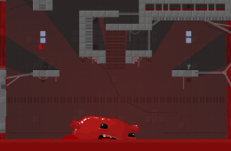Скриншот из игры «Super Meat Boy»