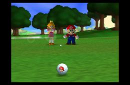 Скриншот из игры «Mario Golf»