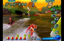 Скриншот из игры «Wave Race: Blue Storm»