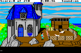 Скриншот из игры «King's Quest III: To Heir is Human»