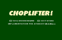 Скриншот из игры «Choplifter»