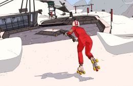 Скриншот из игры «Rollerdrome»