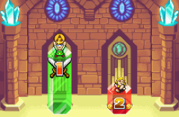 Скриншот из игры «The Legend of Zelda: Four Swords»