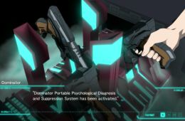 Скриншот из игры «Psycho-Pass: Mandatory Happiness»