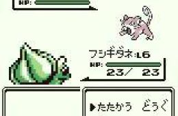 Скриншот из игры «Pokémon Green Version»