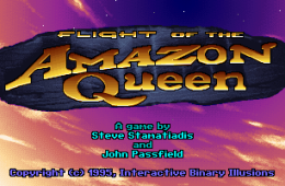Скриншот из игры «Flight of the Amazon Queen»