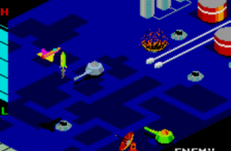 Скриншот из игры «Zaxxon»