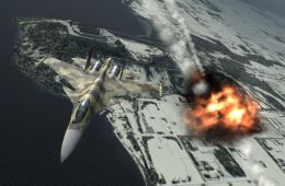 Скриншот из игры «Ace Combat 5: The Unsung War»