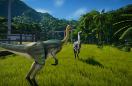 Скриншот из игры «Jurassic World Evolution»