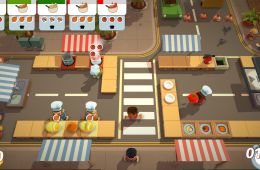 Скриншот из игры «Overcooked!»