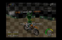 Скриншот из игры «Excitebike 64»