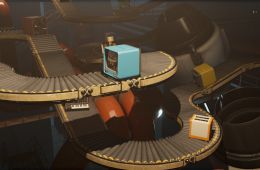 Скриншот из игры «Aperture Desk Job»