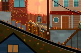 Скриншот из игры «Night in the Woods»