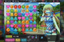 Скриншот из игры «HuniePop»