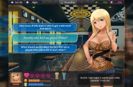 Скриншот из игры «HuniePop»