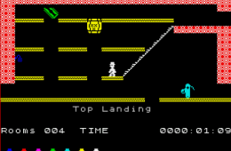 Скриншот из игры «Jet Set Willy»