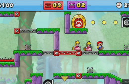 Скриншот из игры «Mario vs. Donkey Kong: Tipping Stars»