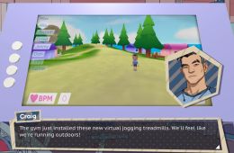 Скриншот из игры «Dream Daddy: A Dad Dating Simulator»