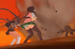 Скриншот из игры «Senran Kagura 2: Deep Crimson»