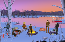Скриншот из игры «Gods Will Be Watching»
