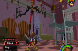 Скриншот из игры «Kingdom Hearts»