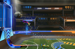 Скриншот из игры «Rocket League Sideswipe»