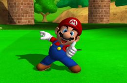 Скриншот из игры «Mario Golf: Toadstool Tour»