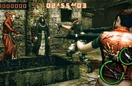 Скриншот из игры «Resident Evil: The Mercenaries 3D»