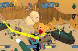 Скриншот из игры «Cel Damage»