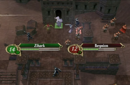 Скриншот из игры «Fire Emblem: Radiant Dawn»