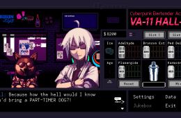 Скриншот из игры «VA-11 Hall-A: Cyberpunk Bartender Action»