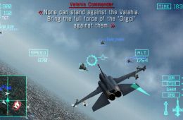 Скриншот из игры «Ace Combat: Joint Assault»