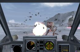 Скриншот из игры «Star Wars: Rogue Squadron II - Rogue Leader»