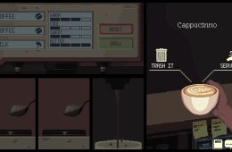 Скриншот из игры «Coffee Talk»