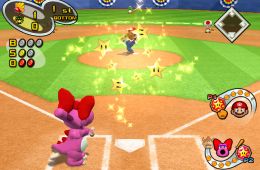 Скриншот из игры «Mario Superstar Baseball»